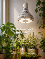 Lampe de croissance LED Br30 36W, spectre complet, E27, ampoule de croissance végétale de base, culture de plantes d'intérieur, légumes et fleurs