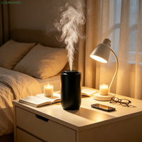 Diffuseur d'aromathérapie pour voiture en métal, nébuliseur à froid sans eau, démarrage et arrêt intelligents, diffuseur d'arômes 2000mAh ODM
