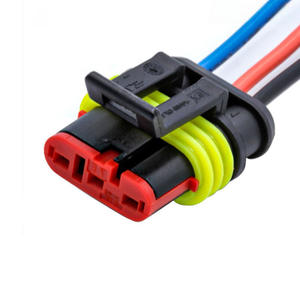 DJ70216Y-1.8-21 автомобильный разъем с 2 отверстиями гнездовой штекер для датчика давления кислорода водонепроницаемый штекер жгут проводов - Product Image 6