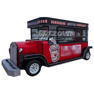 Street <b>Clean</b> Mobile Food Truck Hot Dog Cart With Grill and Deep Fryer for Sale Customized Color - Product Image 6