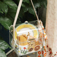Guangdong fabricant d'acrylique personnalisé clair Lucite Party Favor Box boîte-cadeau