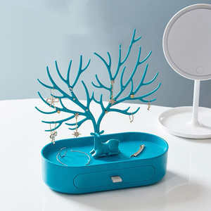 Jewelry Storage Box Display Light Luxury High-end Jewelry Rack <b>Small</b> Drawer Hair Accessories Nail Art Jewelry Cosmetic Box - Product Image 4