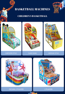 Jeu d'arcade de basketball de rue en métal à monnayeur yoyo pour 2 joueurs, prise lavable, prise en charge anglais/espagnol/japonais, 110/220V - Product Image 5