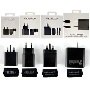 Adaptateur Type-C Charge rapide Pd 25W 45W Chargeurs Type C ultra-rapides pour <span class=keywords><strong>Samsung</strong></span> S21 <span class=keywords><strong>Plus</strong></span> <span class=keywords><strong>S22</strong></span> Ta800 Ta845 Adaptateur secteur USB-C - Product Image 2