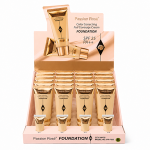 Fond de teint <span class=keywords><strong>crème</strong></span> correcteur de couleur Passion Rose, couvrance totale, SPF 25/PA++, longue tenue, waterproof, <span class=keywords><strong>crème</strong></span> <span class=keywords><strong>CC</strong></span> pour un maquillage nude - Product Image 4