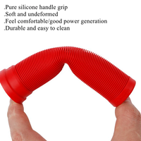 ODI-Empuñaduras de Manillar para Bicicleta de Montaña, Cubierta de Gel de Sílice Suave Antideslizante, Absorbente de Golpes, Plegable, XC/AM