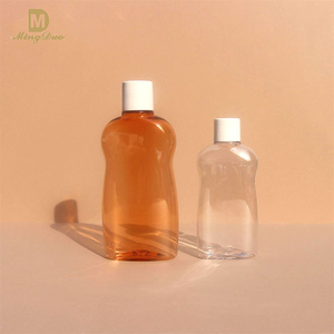 Botella de PET Transparente Vacía Personalizada al por Mayor de 100ml/200ml con Bomba Dosificadora <span class=keywords><strong>para</strong></span> Suero, Aceite, Loción, Champú <span class=keywords><strong>para</strong></span> el Cuidado de la Piel del Bebé - Product Image 1