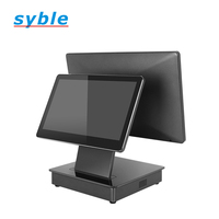 XB-S82 Machine de point de vente de bureau facile à utiliser 15,6'' Windows Android Machine de paiement d'usine Tout-en-un Machine de point de vente