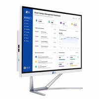 PC Todo en Uno de 23.8 Pulgadas, Intel Core i3/i5/i7/i9, para Negocios y Educación, con Puerto HDMI y COM, Ventilador Silencioso, Garantía de 3 Años