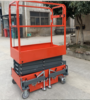 Plateforme élévatrice à ciseaux électrique pour travaux en hauteur, hauteur de levage 3m 4m 5m 6m, plateforme de travail en hauteur
