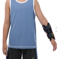 Attelle d'immobilisation du bras pour enfants, attelle de rééducation pour fracture du poignet, délocation du bras de bébé, entorse, en fibre de polyester