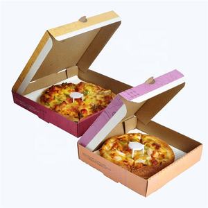 Usine en gros personnalisé 6/7/8/9/10/12 pouces boîtes <span class=keywords><strong>à</strong></span> pizza boîte <span class=keywords><strong>de</strong></span> papier ondulé pour emballage alimentaire <span class=keywords><strong>à</strong></span> <span class=keywords><strong>emporter</strong></span> - Product Image 6
