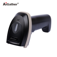 Escáner de Código de Barras QR Portátil USB-VCP, Lector de Códigos de Barras con Cable USB, Modo de Activación Manual con Sensor Automático