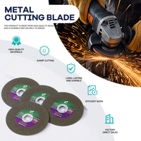 Disque de découpe métallique 6 pouces (150*1.2*22.23 mm) pour meuleuse d'angle, fabriqué par une usine chinoise d'outils abrasifs