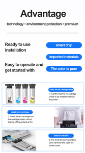 Cartouche d'encre compatible Goosam T11N1 T11N2 T11N3 T11N4 T11N pour imprimante Epson WorkForce Pro EP-C800RDW EM-C800RDWF - Product Image 3
