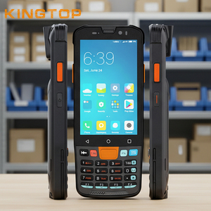 Ordinateur mobile robuste Android 14 ODM avec scanner portable et batterie 5000 mAh, processeur MT6765, pour la gestion des stocks - Product Image 1