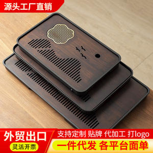 Bandejas de té drenables al por mayor para uso doméstico y de oficina, con drenaje, almacenamiento de agua y capacidad para preparación en seco. - Product Image 3