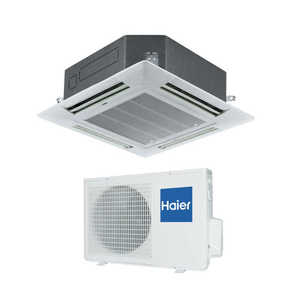 Climatizzatore Condizionatore Haier Cassetta 24500 Btu AB28ES1ERA R410 completo di griglia A ++ Wi-Fi Optional ideale par 100m3 - Product Image 1