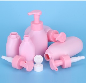 Juego de Botellas de Plástico PE Vacías Personalizadas de 120 ml, 180 ml, 280 ml, 350 ml, 500 ml para Envasado de Cosméticos, Champú y Loción Corporal para Niños con Bomba Dosificadora - Product Image 5