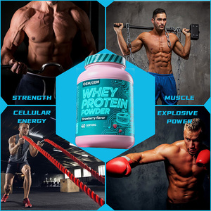 Isolat de protéines de lactosérum de bovins nourris à l'herbe en poudre, marque privée, soutien naturel à la récupération musculaire et aux électrolytes, supplément OEM ODM, saveur personnalisée - Product Image 2