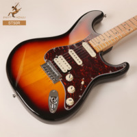 Professional High End ST Electric Guitar HSS Poplar Body Glossy Maple Neck Accept OEM ODM CUSTOM LOGO Guitarra Made in China