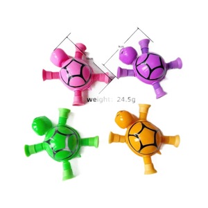 Stretching Tube <b>Turtle</b> <b>Toy</b> Figure Pink Green Orange Purple Fidget <b>Toy</b> For Kids 2 4 Years Unisex Stress Relieving - Product Image 5