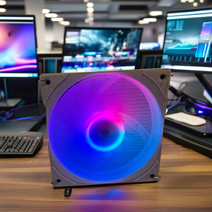 Enfriador de CPU ZeroMaster de Doble Radiador con 6 Tubos de Calor ARGB, Cobre y Aluminio, Rodamiento Fluido, 120 mm, Silencioso, 28dBA, 58CFM, para Computadoras de Juego - Product Image 5
