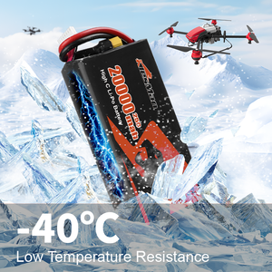 Batería de Dron de Alta Capacidad 20000mAh 6S 25C 22.2V de Polímero de Litio 4S 5S 6S para Drones RC, Aviones y Juguetes LP-20000 - Product Image 6