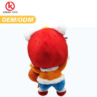 Peluche de Cocodrilo Personalizado, Muñeco de Peluche, Figura de Anime para Niños, Servicio OEM ODM Personalizado, Venta al Por Mayor