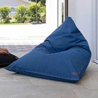 Fauteuil de canapé surdimensionné en toile de qualité supérieure personnalisé, avec housse de coussin géante lavable de couleur unie
