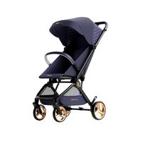 Poussette de voyage légère de qualité supérieure, poussette bébé ultra compacte pliable