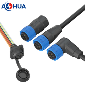 コントロールボックス高速ロック2ピン3ピン4ピン2 3ピン2 6ピンオスメス電線防水コネクタワイヤー付きはんだ - Product Image 3