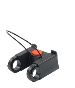 Fixations pour sacoche avant de vélo/accessoires de vélo, fixations de vélo avec support de guidon réglable et bouton de déverrouillage rapide - Product Image 3