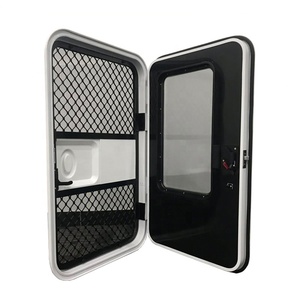Venta caliente Perfil de aluminio Pickup Remolque Móvil Off Road Camper <span class=keywords><strong>Puerta</strong></span> de entrada de lágrima - Product Image 1