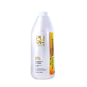 1000ml 5% Repairing Scratchy Dried Softened Straightened Brazilian Baked Oil Improves Curly Hair Brazilian Keratin