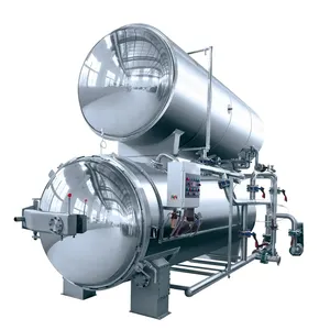 Yeni sıcak satış vakum TATLI MISIR su daldırma imbik sterilizasyon makinesi otoklavlanabilir kese otoklav makinesi