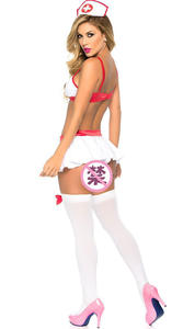 Nouveau design femmes <span class=keywords><strong>sexy</strong></span> infirmière halloween cosplay ensemble de lingerie costume tenues uniformes - Product Image 5