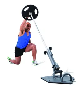 Extreme core trainer cross fit land mine gym power rack accessory personal core training with op or regular bar