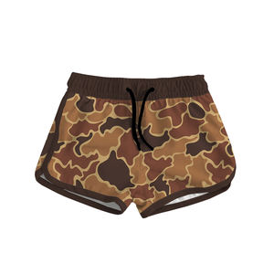 All'ingrosso costume da bagno estivo per bambini personalizzato Smiley mimetico stampa per bambini pantaloncini da bagno elastici in vita - Product Image 4