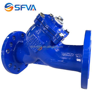 SFVA Marca Manual Y Tipo Colador Hierro dúctil DIN <span class=keywords><strong>F1</strong></span> PN16 DN80 Filtro <span class=keywords><strong>de</strong></span> agua - Product Image 2