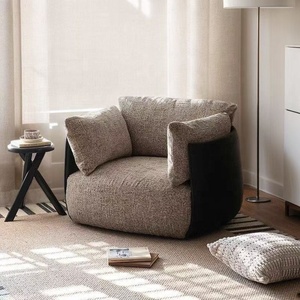 GEDO medio stile <span class=keywords><strong>antico</strong></span> divano singolo originale scandinavo luce retrò colore creativo corrispondente soggiorno pigro spugna un posto - Product Image 1