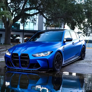 Film Vinyle Adhésif Mat PVC/PET Bleu pour Voiture, Effet Peinture Originale, Sans Bulles, Décalcomanie Intérieure/Extérieure, Film DIY pour Changement de Couleur de Voiture - Product Image 4