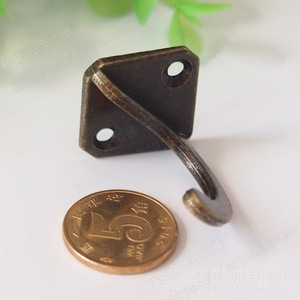 BF4 Clothes Hook 33x28mm Wall Mounted Vintage Rustic Anti Corrosion <b>Robe</b> Hook - Product Image 3