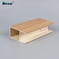 Paneles de techo Wpc 600*600 Lambris Bois Viga de techo de madera sintética