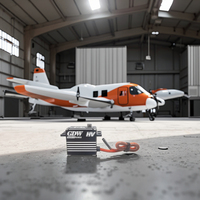 Moteur numérique sans noyau GDW DS820MG 25KG pour hélicoptère turbojet, modèle d'avion à aile fixe, moteur à couple élevé avec dents métalliques