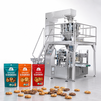 Machine d'emballage professionnelle pour biscuits avec peseuse combinée multi-têtes et ensacheuse verticale – Fournisseur d'usine