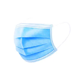 Горячая Распродажа с фабрики 3-слойная защитная синяя хирургическая одноразовая медицинская маска для лица оптом с профессиональным производителем