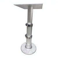 Pied de table réglable pour camping-car, nouveau support pneumatique à gaz pour applications marines, bateaux, yachts et camping-cars