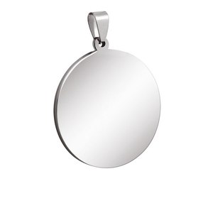 Colgante Redondo de Acero de 35 mm de Diámetro para la Fabricación de Joyas - Product Image 1