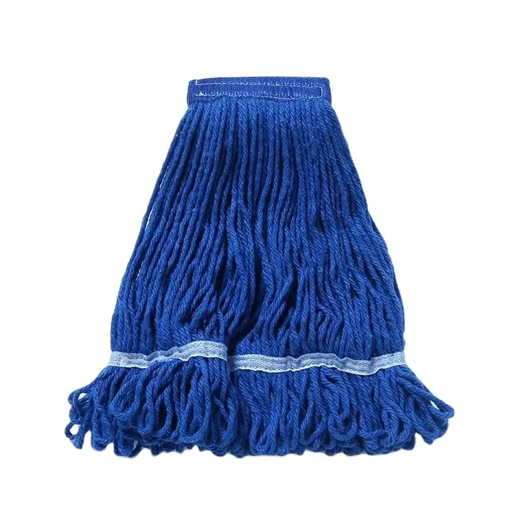 Hot Selling Custom Floor Cleaning Commercial Industrial Cotton Mop Heads Replacements